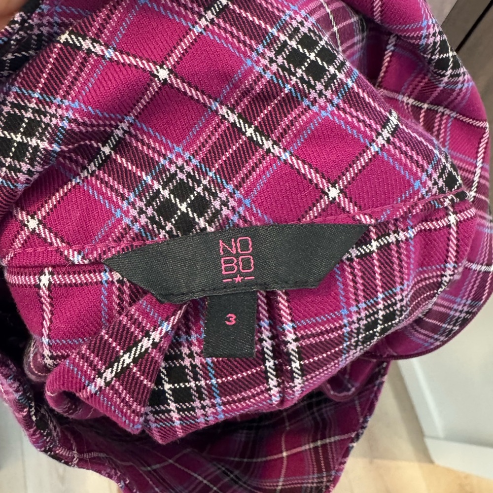NOBO Plaid Mini Skirt - Picture 3 of 5